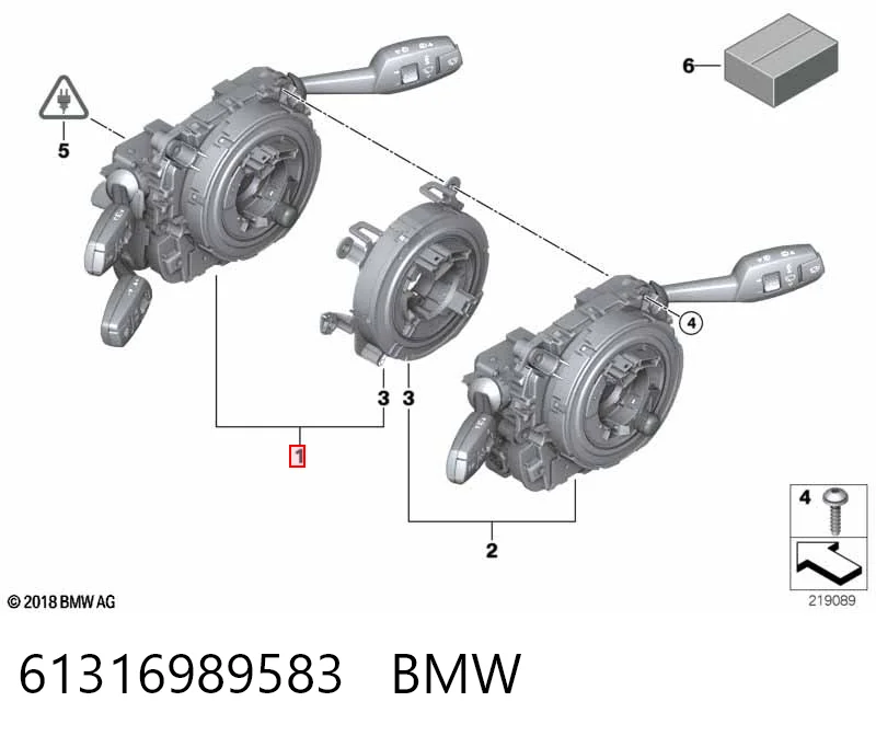  Підрульовий перемикач BMW 1 