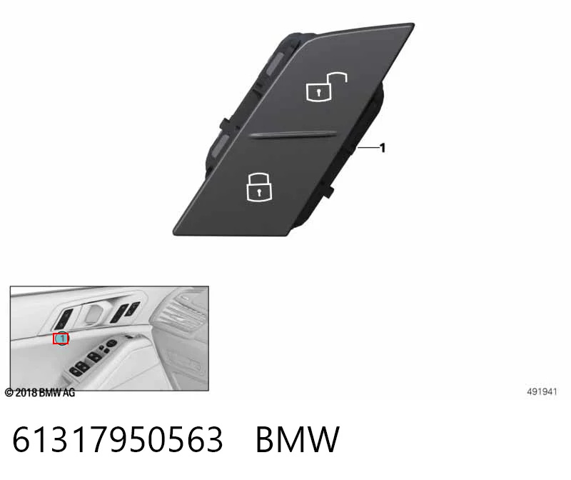 61317950563 BMW 