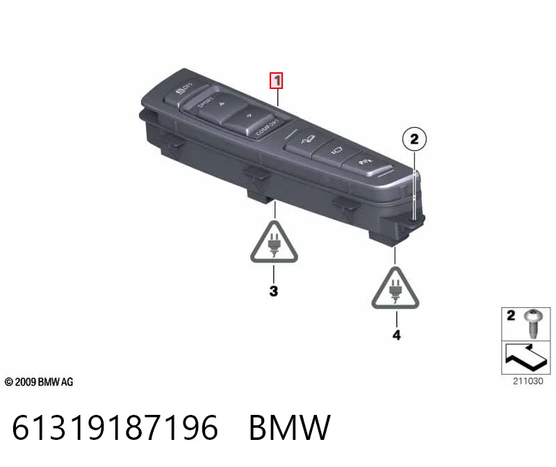 9202949 BMW Модуль керування (ЕБУ) світлом фар