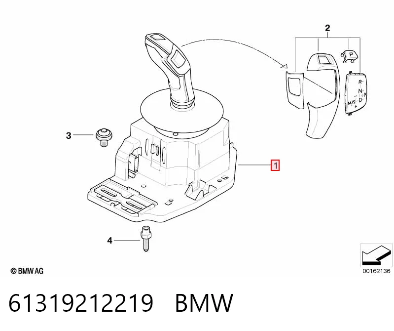 Селектор АКПП BMW 5 