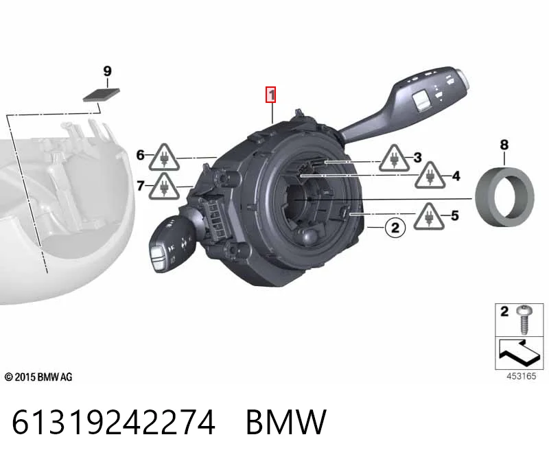 61319242274 BMW Перемикач підрульовий
