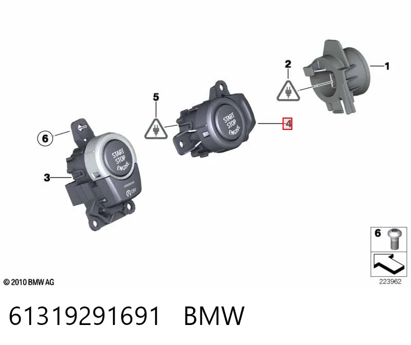 61319291691 BMW 