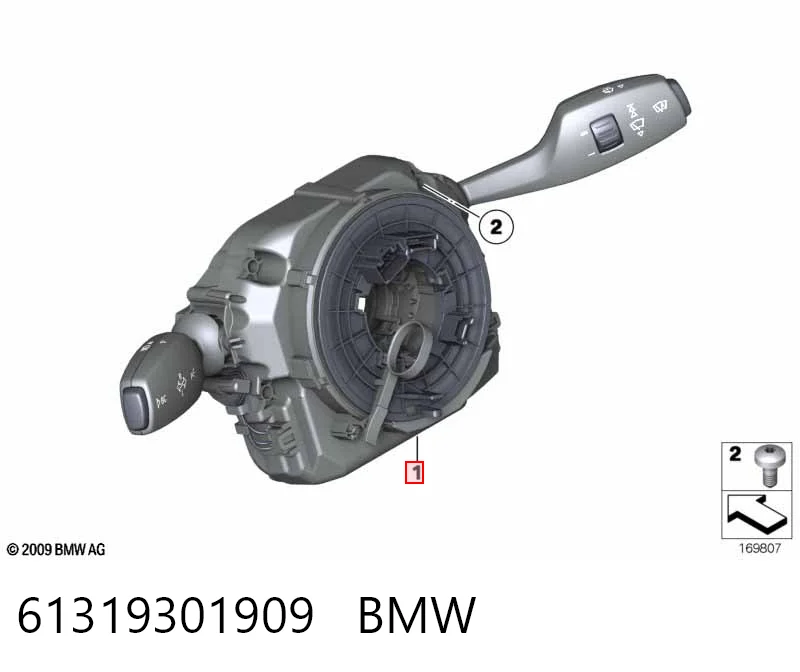 Підрульовий перемикач 9354051 BMW