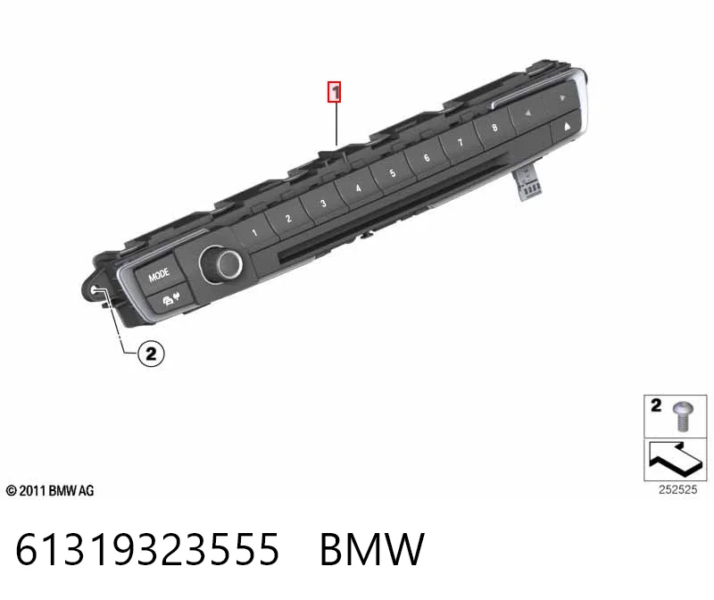 Купити Магнітола BMW 2  F23
