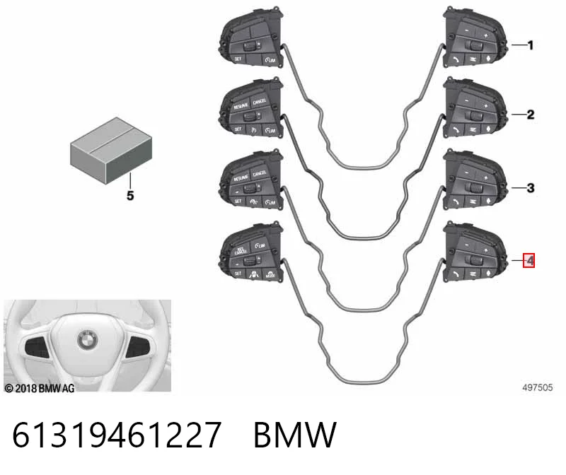 61319461227 BMW 