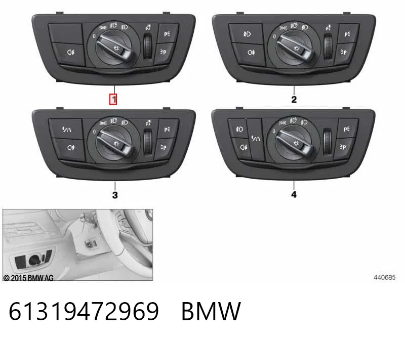 61319472969 BMW 