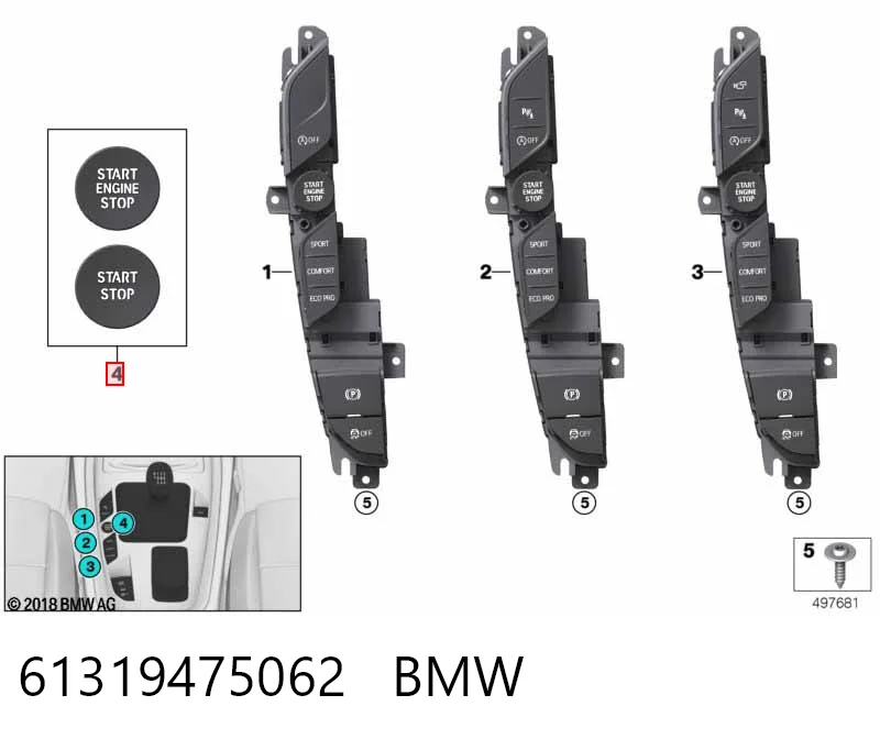 61319475062 BMW 