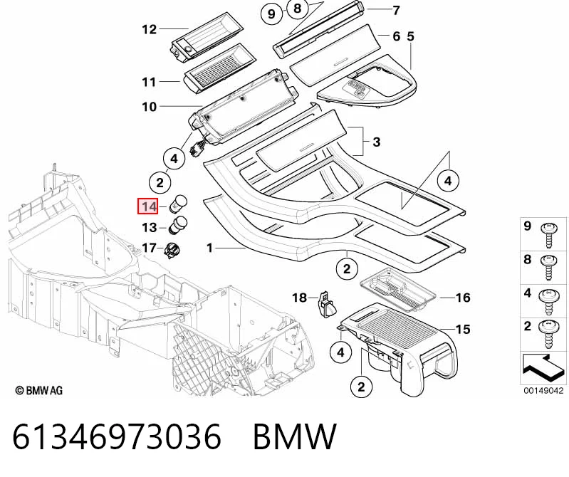 61346973036 BMW 