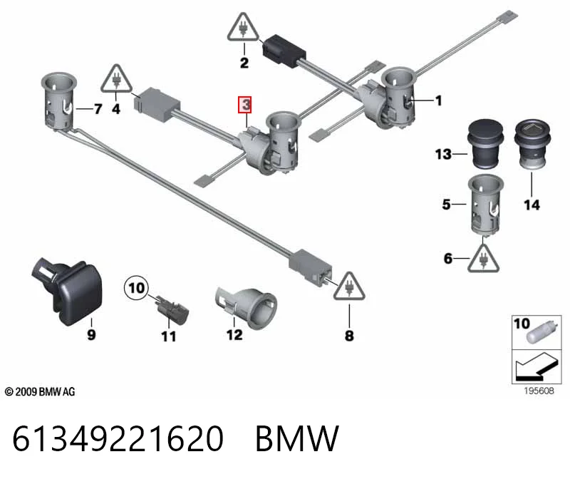 61349221620 BMW 