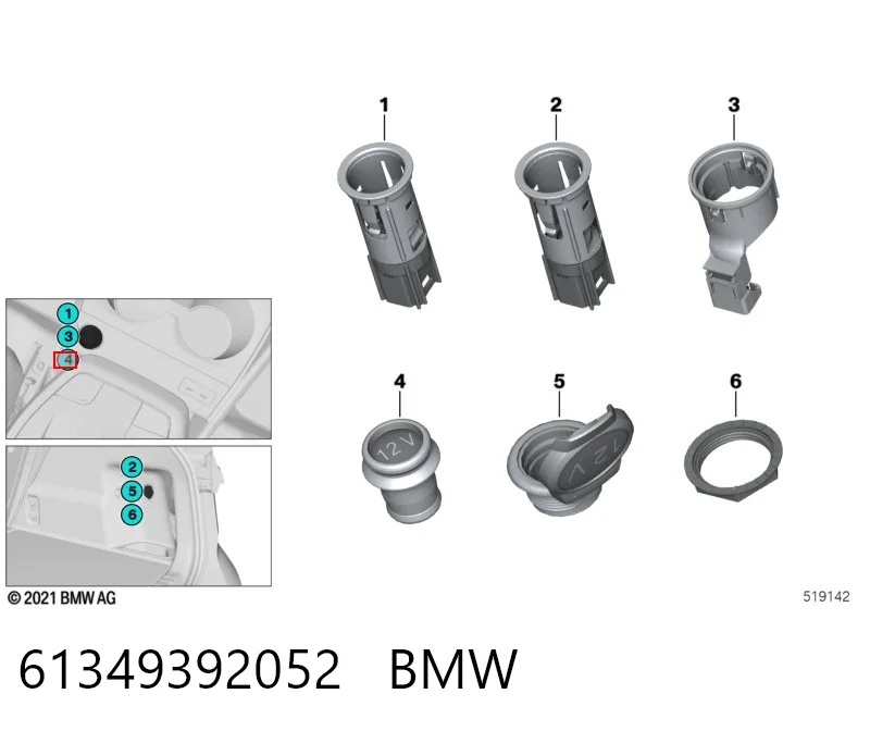 61349392052 BMW 