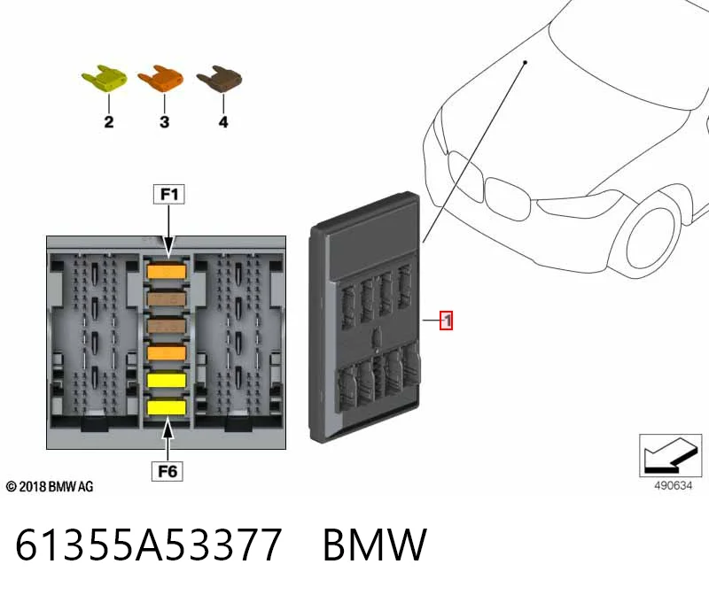 Блок управління комфорту BMW X5 