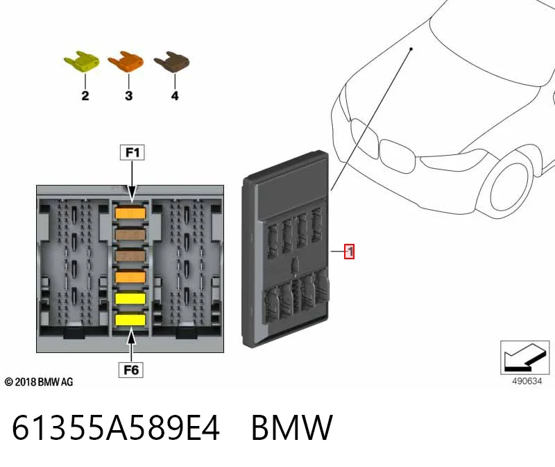 Блок комфорту BMW X5 позашляховик (G05, F95) (2018 - 2026) ціна, від 202.72 USD
