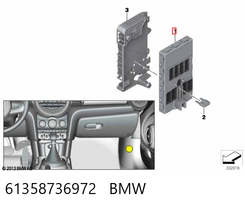  61355A30307 BMW