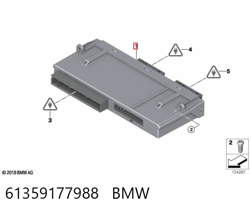 Блок комфорту 9329800 BMW