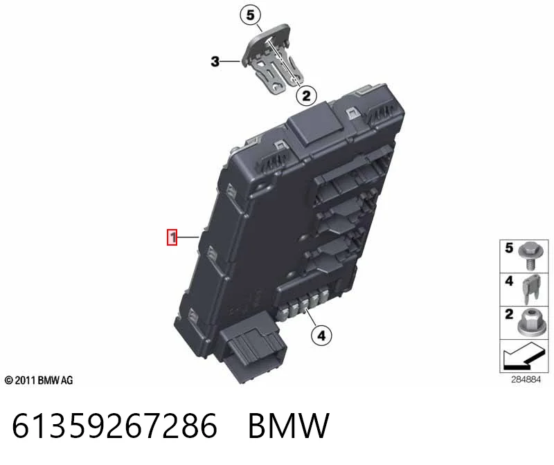 Коробка запобіжників BMW 2 кабріолет (F23) (2014 - 2021) ціна, від 46.77 USD