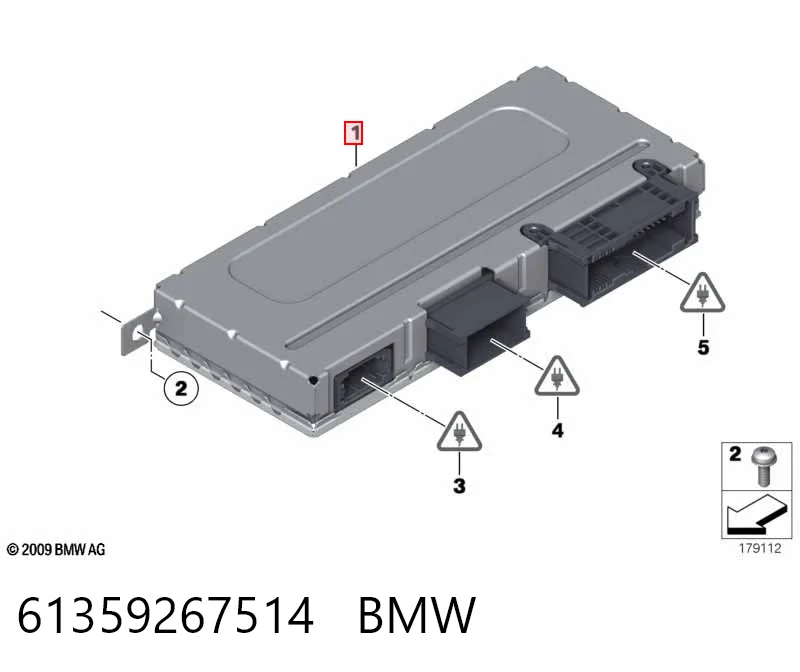 61359267514 BMW Блок комфорту