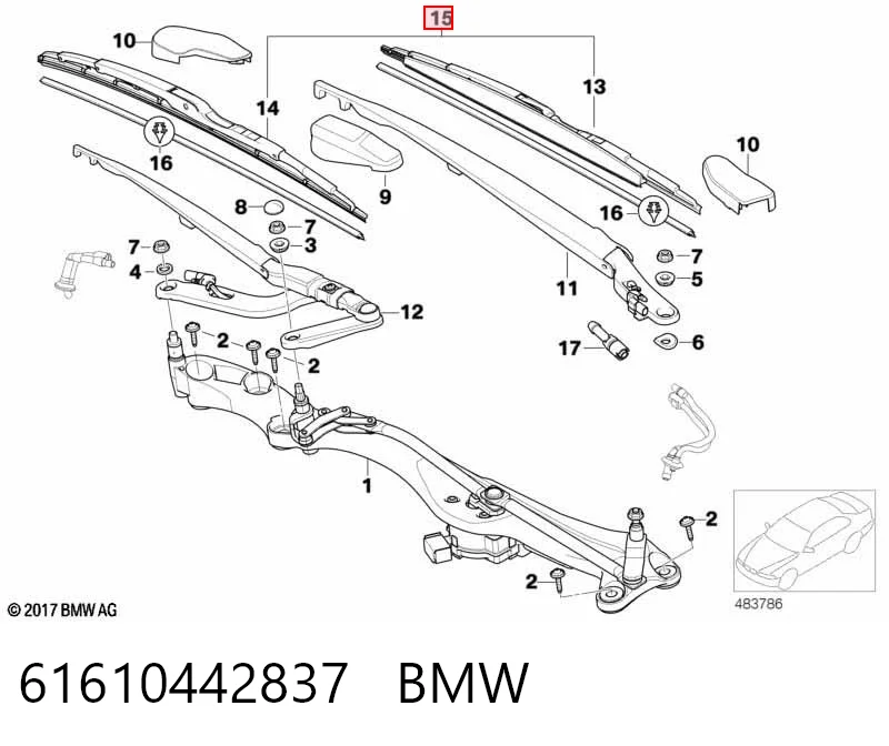 61610442837 BMW
