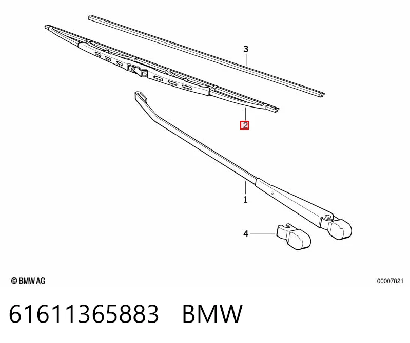 Щітки склоочисника MZ690156 Chrysler