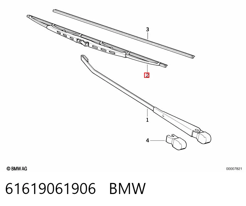 MZ690156 Chrysler Склоочисники лобового скла