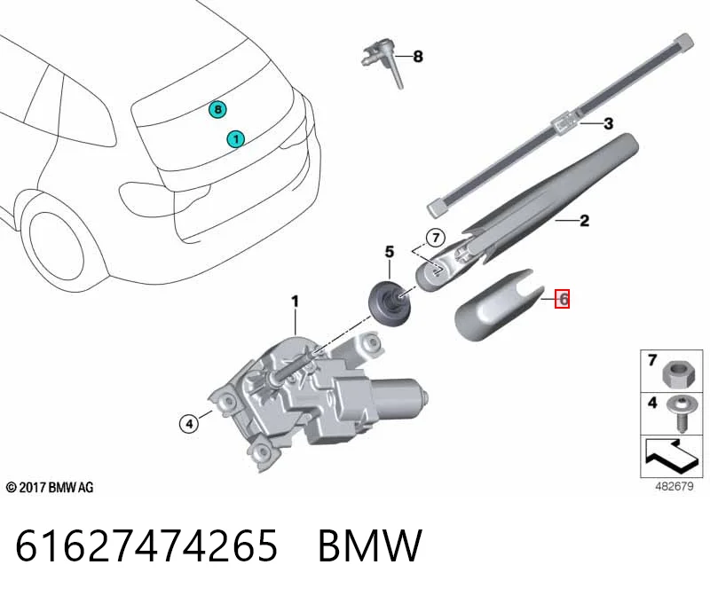 61627474265 BMW 