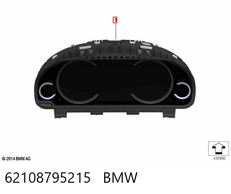 8796113 BMW Щиток приладів додатковий
