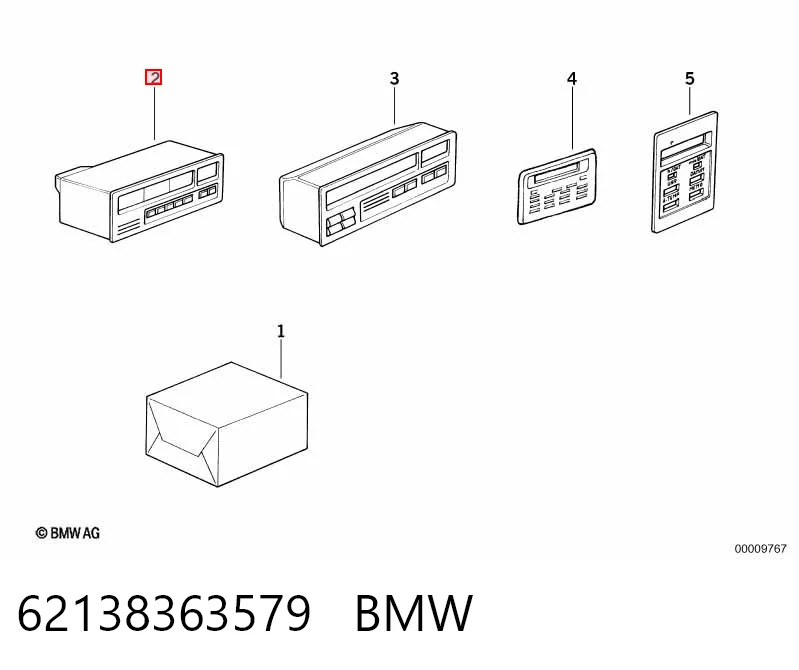 Механізм управління кондиціонером на BMW 3  E36