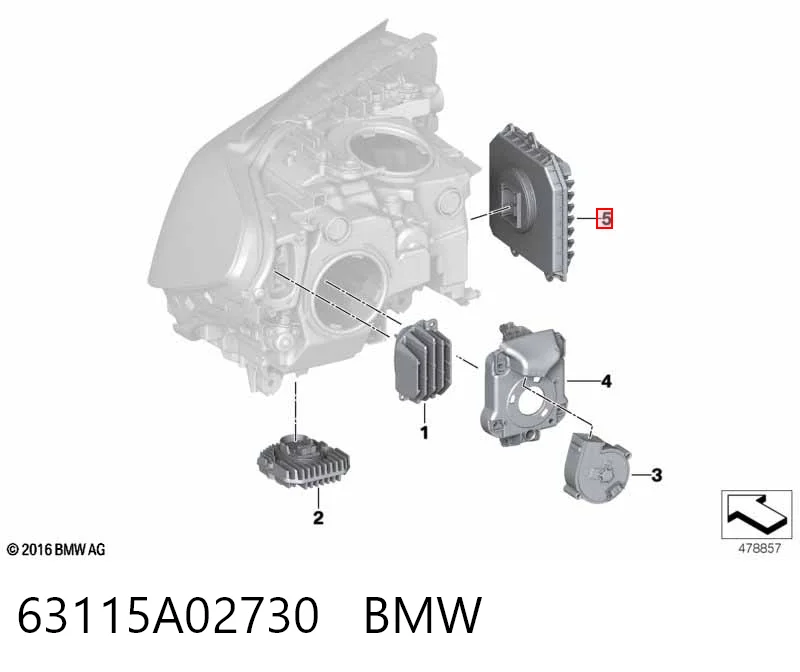 63115A02730 BMW 