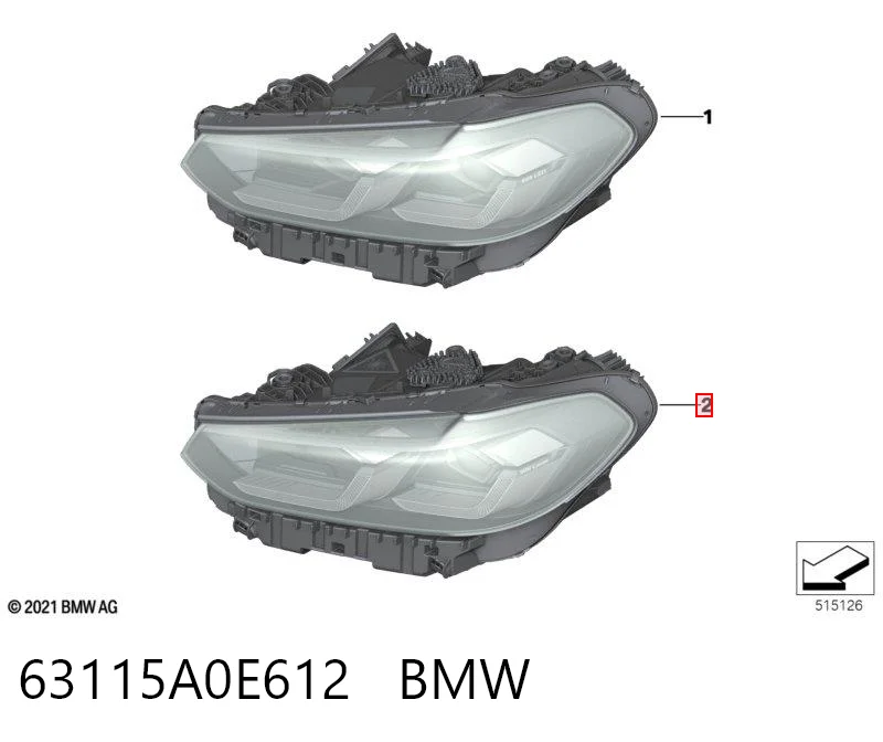 63115A0E612 BMW