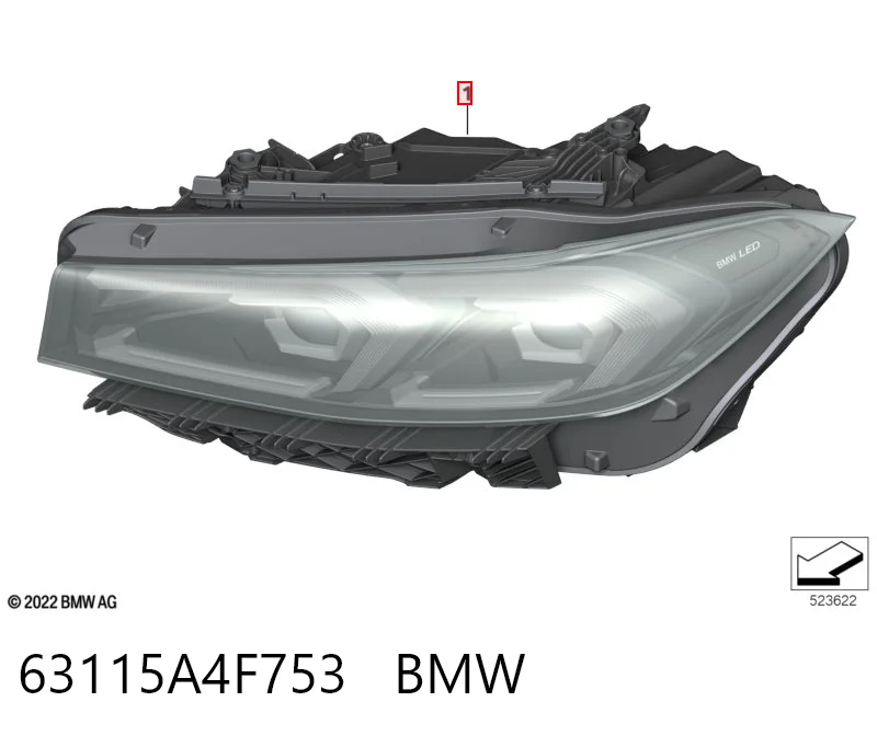 63115A4F753 BMW 