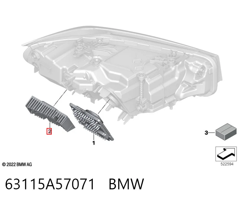 63115A57071 BMW 