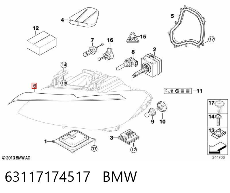 63117174517 BMW 
