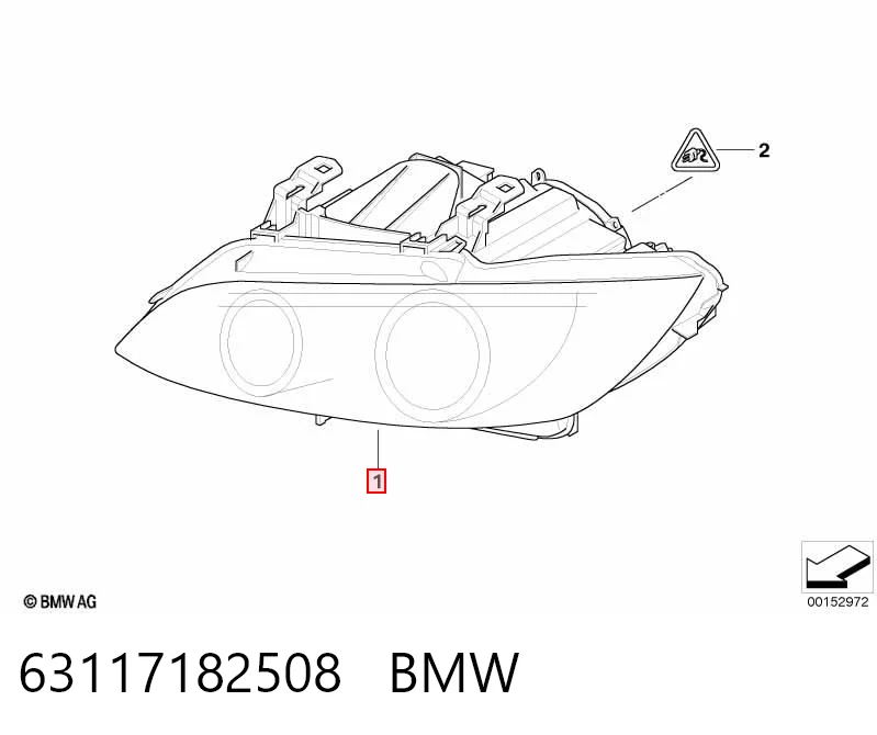 Купити Фара права BMW 3  E92