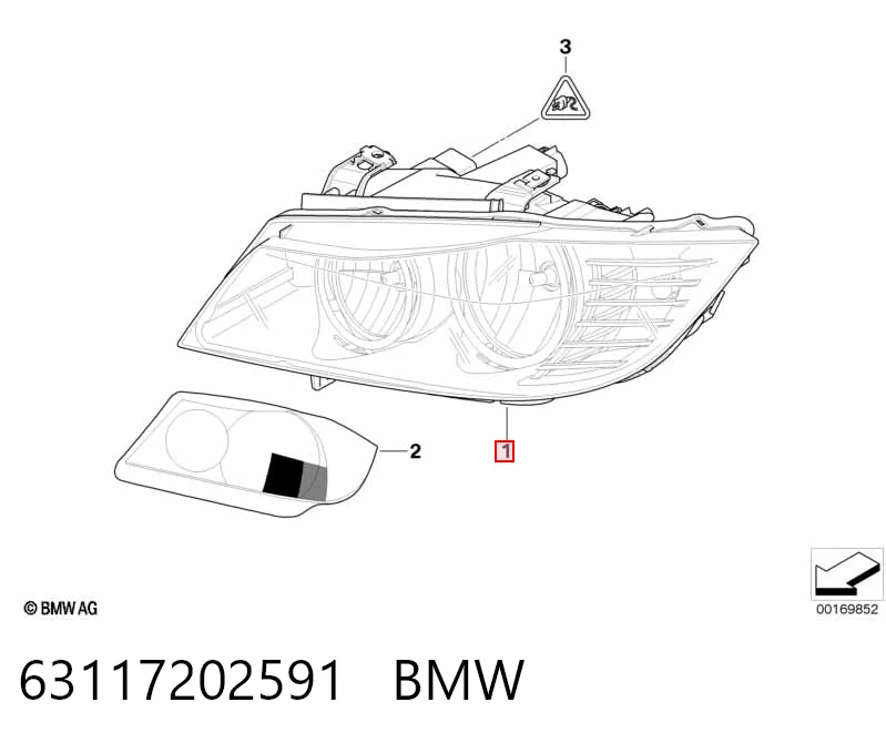 LPN122 Magneti Marelli Фара дальнього світла в зборі