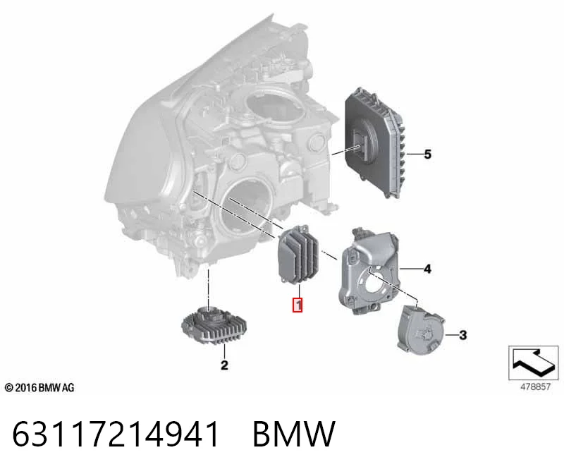 63117214941 BMW 