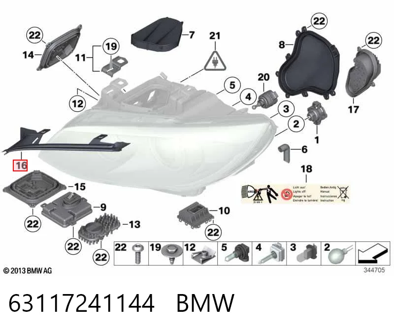 63117241144 BMW 