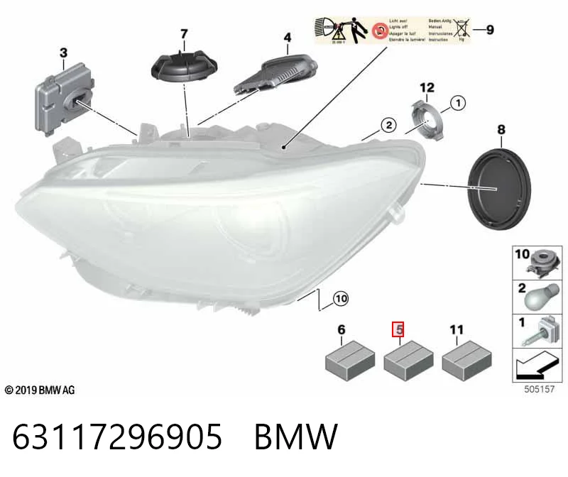 63117296905 BMW 