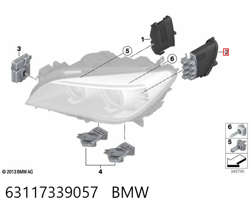 63117339057 BMW 