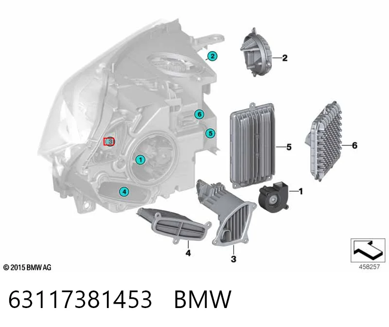 63117381453 BMW 
