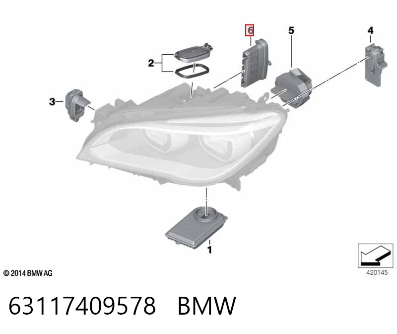 63117409578 BMW 