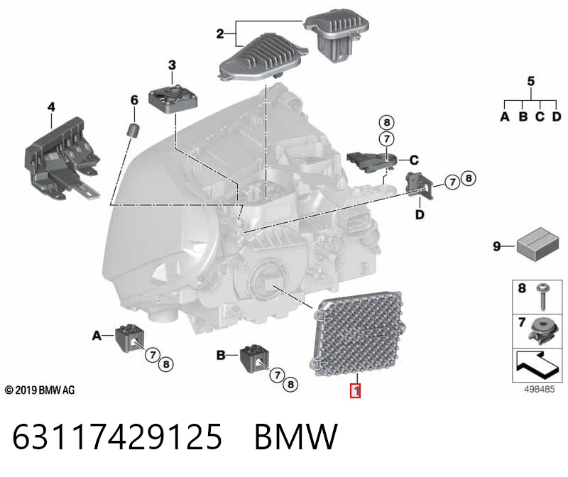 63117429125 BMW 