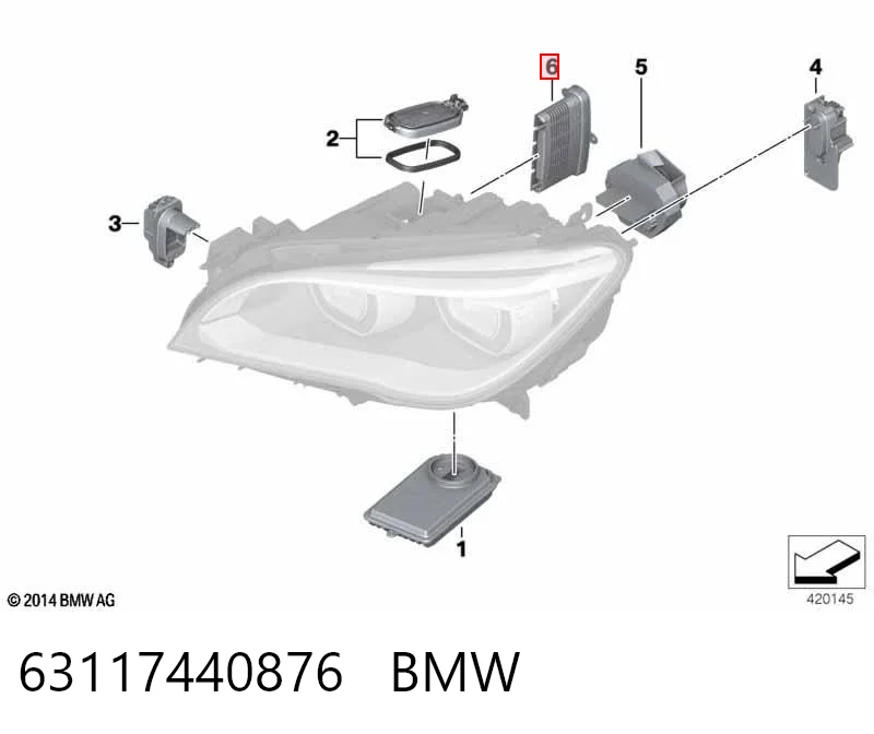63117440876 BMW 