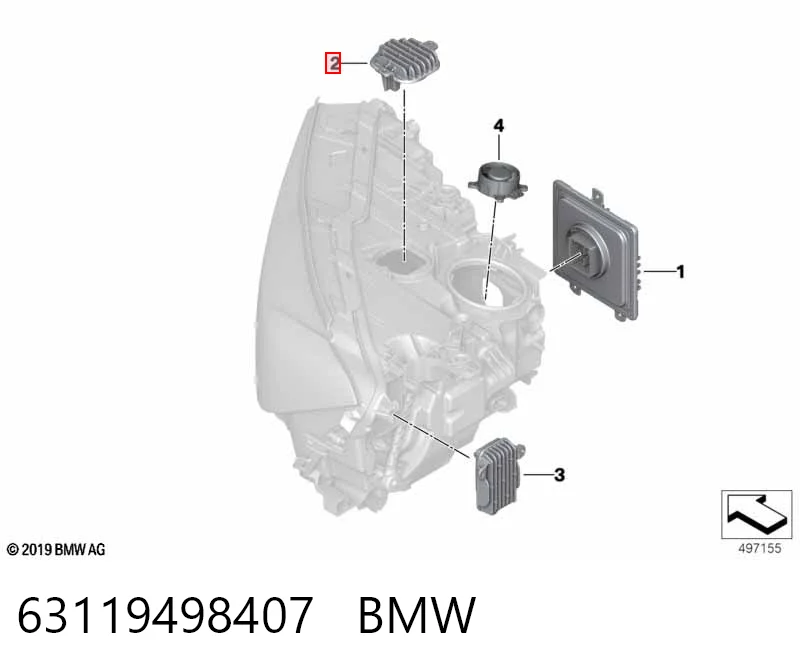 63119498407 BMW 