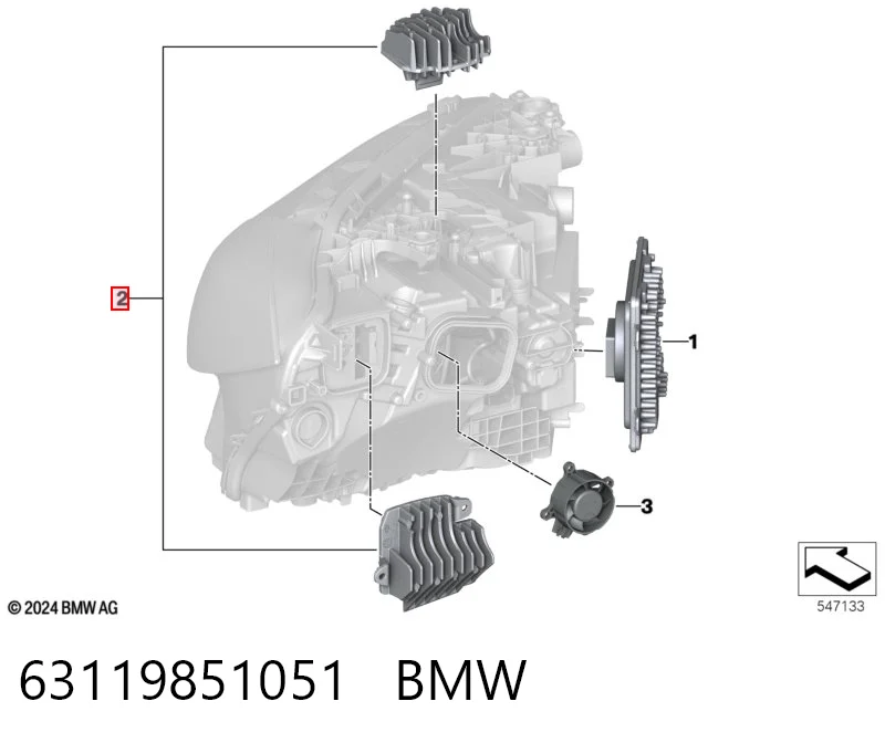 63119851051 BMW 