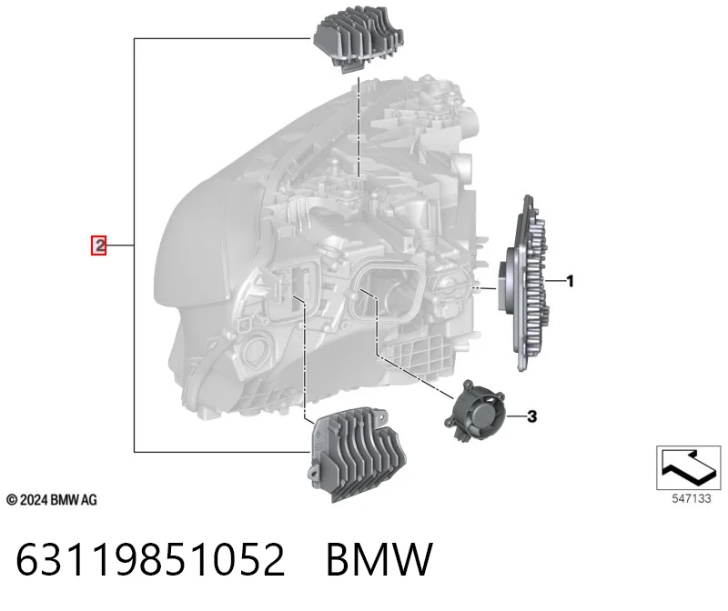 63119851052 BMW 