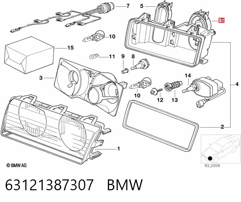 63121387307 BMW