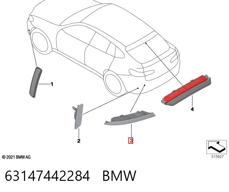 63147442284 BMW 