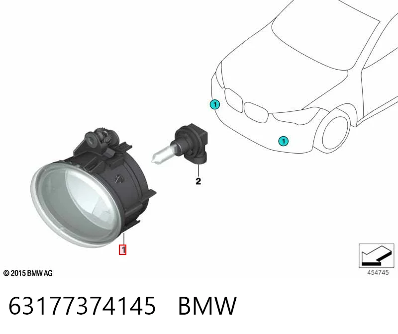 Туманка ліва Polcar 20X129E ціна, від 59.45 USD