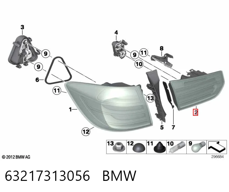 Стоп задній Depo/Loro/Abakus FP1422F4E ціна, від 32.41 USD