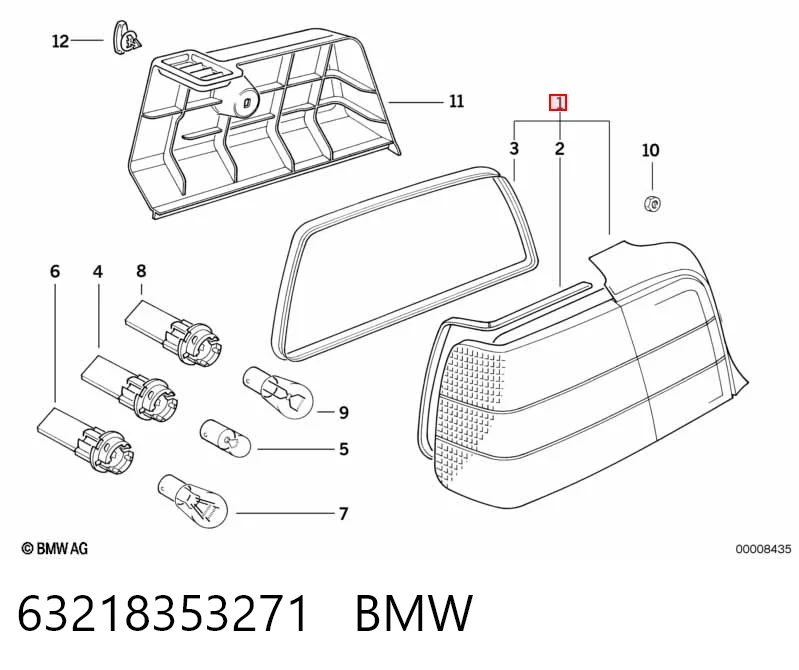 Ліхтар задній лівий Polcar 200787CE ціна, від 58.72 USD