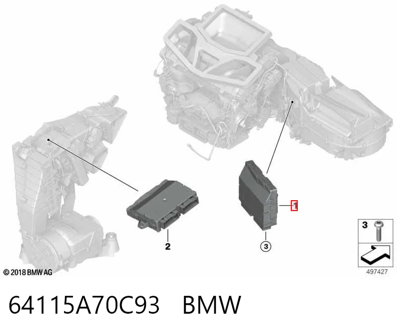 64115A90EB8 BMW 